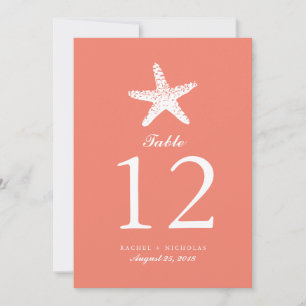 Graceful Starfish   Table Number