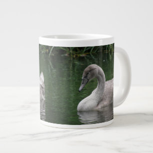 Graceful Swan on the Water Mug