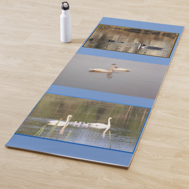 Graceful Swans Yoga Mat (In Situ)