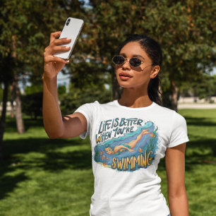 Graceful Water Dance better when you're swimming T-Shirt