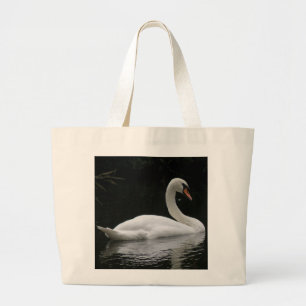 Graceful White Swan Bag
