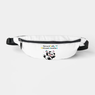 Gracefully Uncoordinated Cute Panda Bum Bags