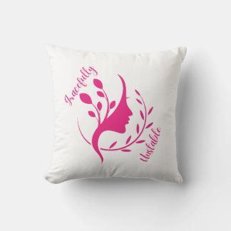 Gracefully Unstable – Funny & Aesthetic Throw Pill Cushion