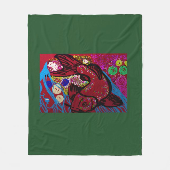 Grace's Harmony Fleece Blanket (Front)