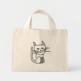 Gracey's Happy Cat Tote Bags