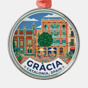 Gràcia Spain Metal Ornament