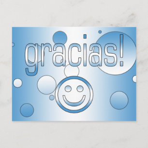 Gracias! Guatemala Flag Colours Pop Art Postcard
