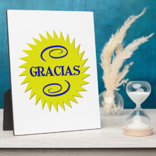 Gracias Plaque