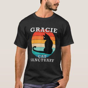 Gracie Cat Sanctuary Group Family Reunion Name  T-Shirt