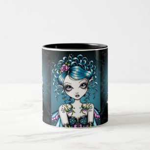 "Gracie" Gothic Couture Swallow Tattoo Fairy Mug
