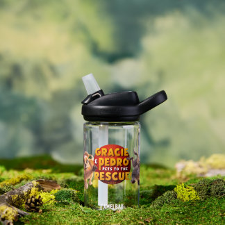 Gracie & Pedro Adventure Awaits Water Bottle
