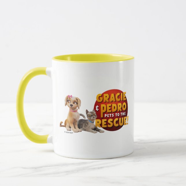 Gracie & Pedro Dynamic Duo Mug (Left)