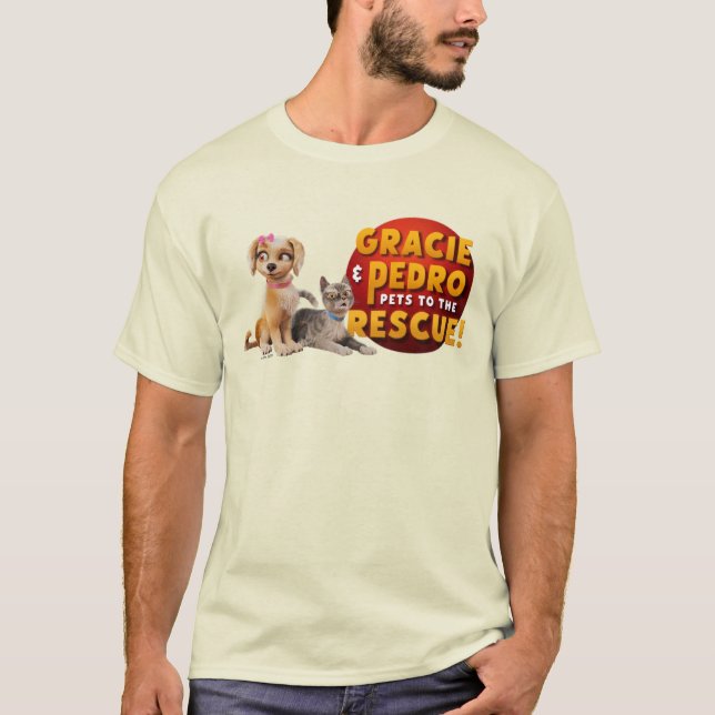 Gracie & Pedro Dynamic Duo T-Shirt (Front)