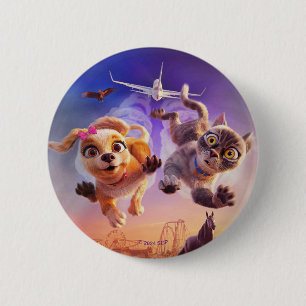 Gracie & Pedro: Pets to the Rescue! 6 Cm Round Badge