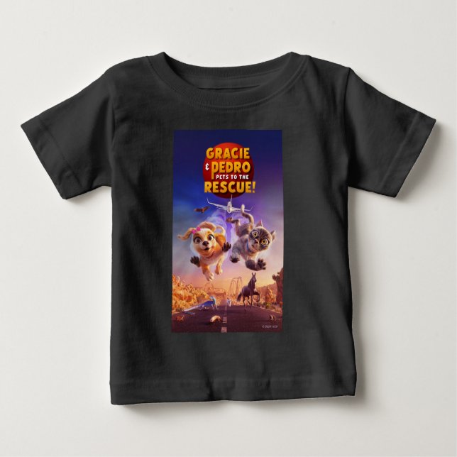 Gracie & Pedro: Pets to the Rescue! Baby T-Shirt (Front)
