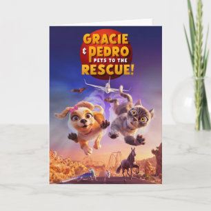 Gracie & Pedro: Pets to the Rescue! Card