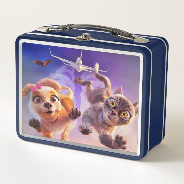 Gracie & Pedro: Pets to the Rescue! Metal Lunch Box (Front)