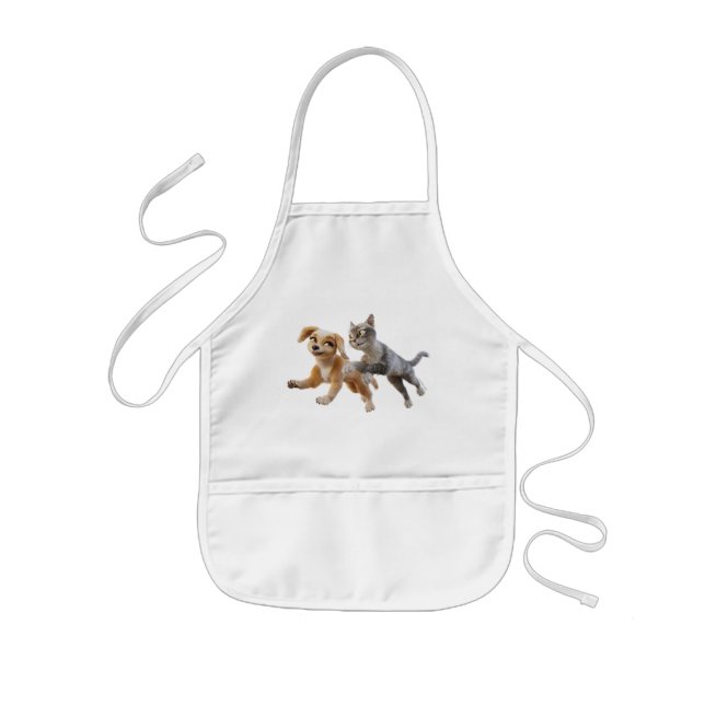 Gracie & Pedro Unleashed Kids Apron (Front)