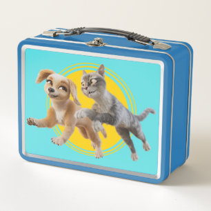 Gracie & Pedro Unleashed Metal Lunch Box