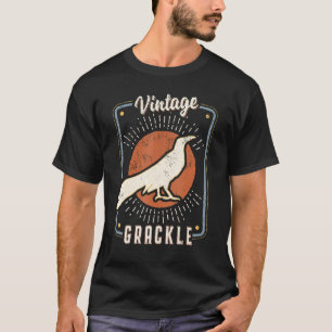 Grackle Vintage Retro Classic Animal Love 1 T-Shirt