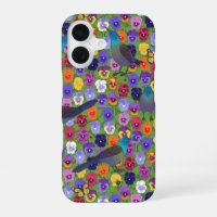 grackles and pansies