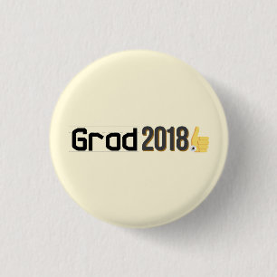 Grad 2018 Thumbs Up Mini Pin