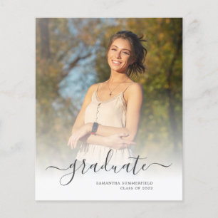 Grad 2025 Modern 2 Photos Graduation Announcement