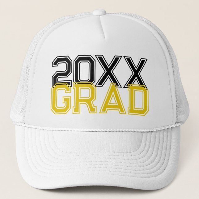 GRAD 20XX Graduation Trucker Hat (Front)