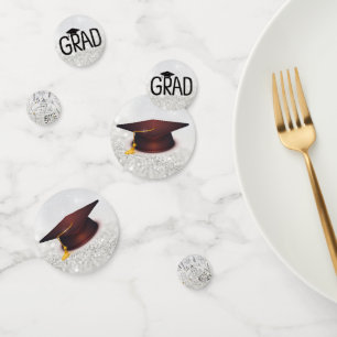 Grad and Cap Confetti