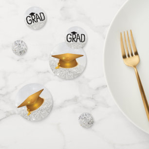 Grad and Cap Confetti