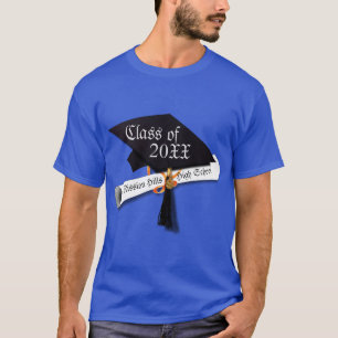 Grad Cap Diploma Graduation T-Shirt