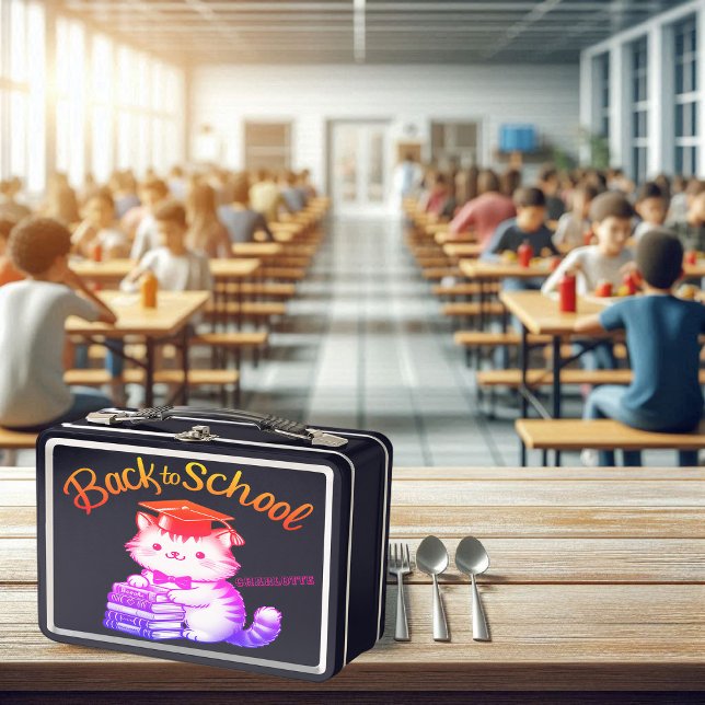 Grad Cat Lunchbox (Creator Uploaded)