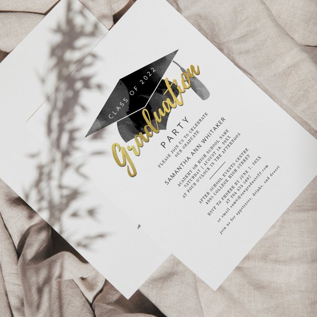 Grad Class 2025 Graduation Party Invitation (Creator Uploaded)