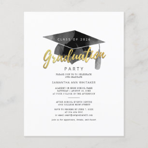 Grad Class 2025 Graduation Party Invitation