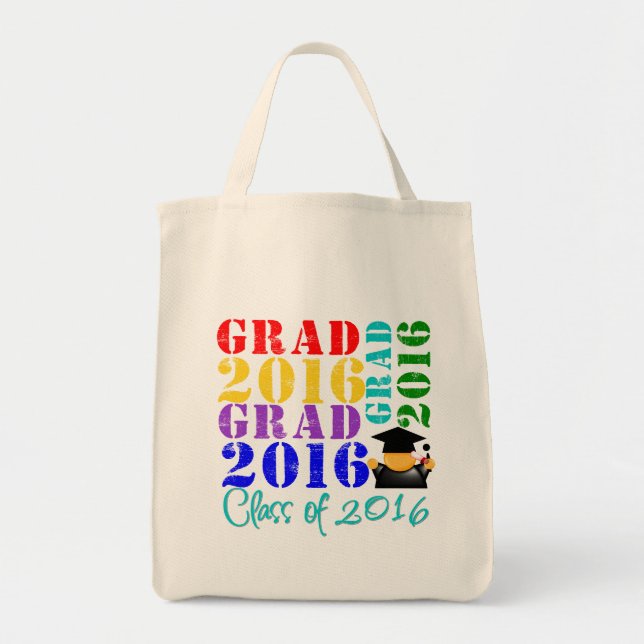 Grad  Class of 2016 Tote Bag (Front)