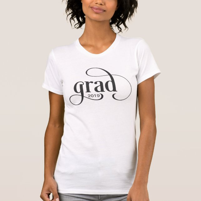 Grad Logo with Your Class Year T-Shirt (Front)