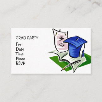 GRAD PARTY - Customise Enclosure Card