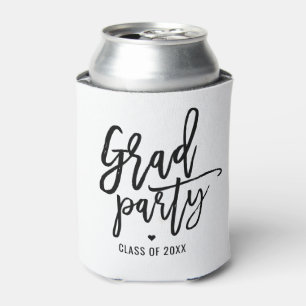 Grad Party Favour Editable Colour Can Cooler