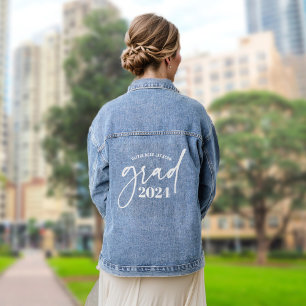 Grad Personalised Graduation Denim Jacket