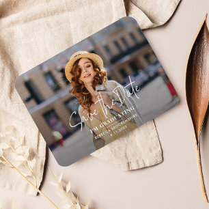 Grad Photo Graduation 2026 Save the Date Magnet