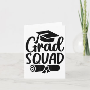 Grad Squad Cl Of 2025 Graduation _1  Card