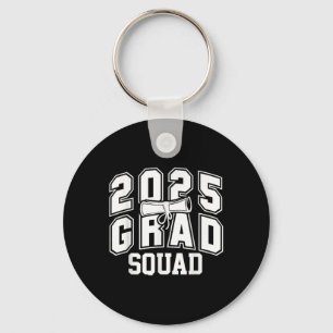 Grad Squad Cl Of 2025 Graduation Key Ring
