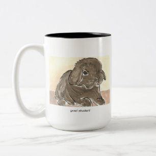 Grad Student Two-Tone Coffee Mug