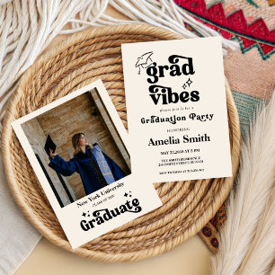 grad vibes Class of 2026 Invitation