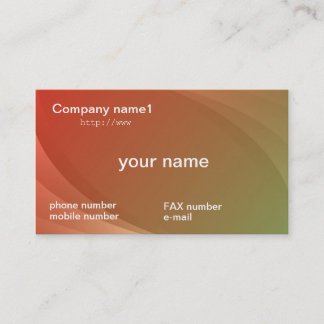 gradation business cards