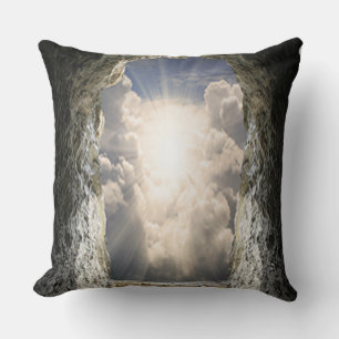 Grade A Cotton Throw Pillow 20x20/resurrection