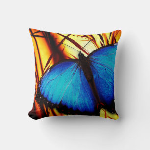 Grade A Cotton Throw Pillow/Butterfly Cushion