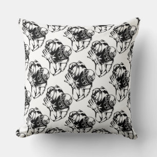 Grade A Cotton Throw Pillow/Football Cushion