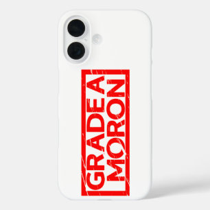 Grade A Moron Stamp iPhone 16 Case