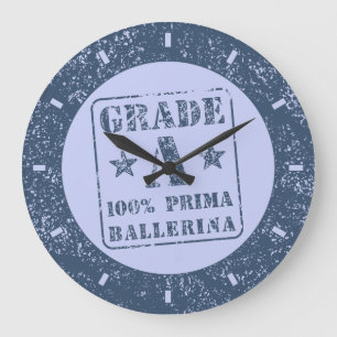 Grade A Prima Ballerina Large Clock